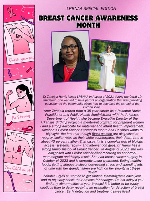 Dr. Zenobia Harris - Member Spotlight
